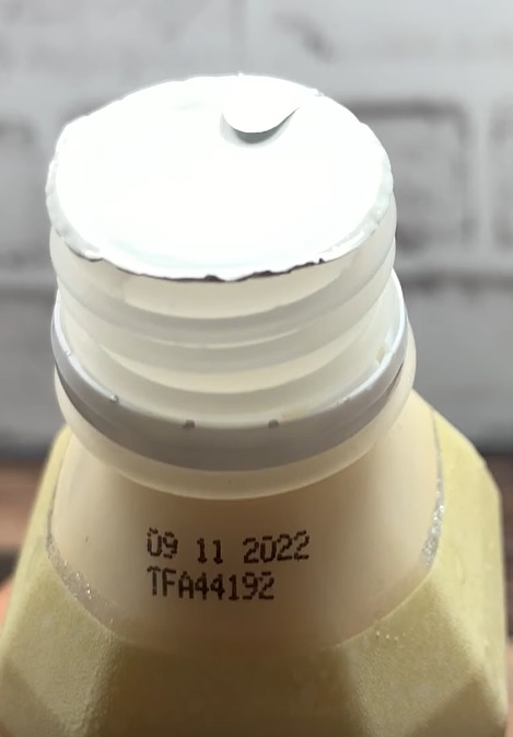 「大和 豆浆」はペットボトルキャップの内側に蓋が付いている