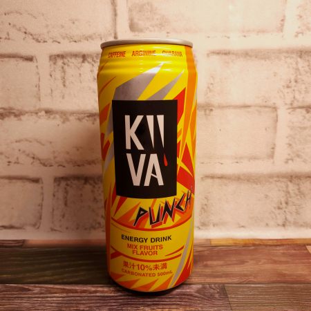 「ENERGY DRINK KIIVA(キーバ) PUNCH」を正面からみた画像