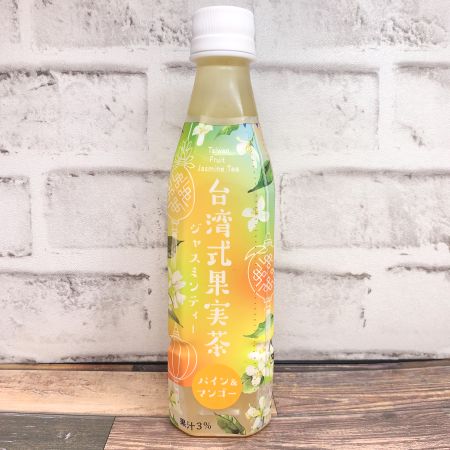 「台湾式果実茶ジャスミンティー パッションフルーツ」を正面からみた画像
