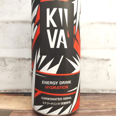 「KIIVA ENERGY DRINK HYDRATION」の特徴に関する画像