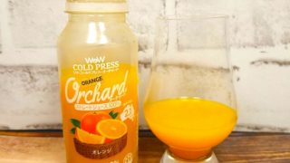 「Wow コールドプレスオーチャード オレンジ果汁」の画像