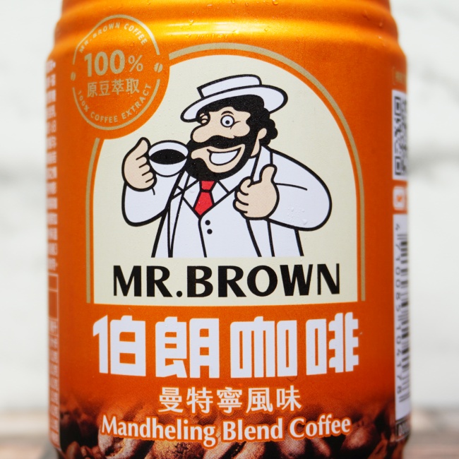 「Mr.ブラウン 曼特寧風味(Mandheling Blend Coffee)」の特徴に関する画像(写真)