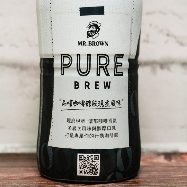 「Mr.Brown(伯朗珈琲) Pure Brew無糖美式咖啡」の特徴に関する画像(写真)