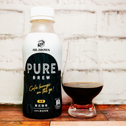 「Mr.Brown(伯朗珈琲) Pure Brew無糖美式咖啡」の画像(写真)1
