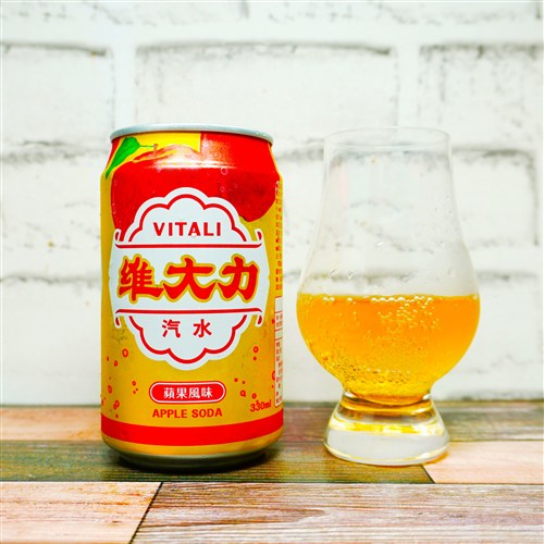 維大力 汽水 蘋果風味 APPLE SODA の画像(写真)1