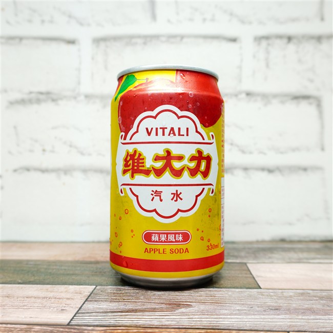 維大力 汽水 蘋果風味 APPLE SODA の画像(写真)2
