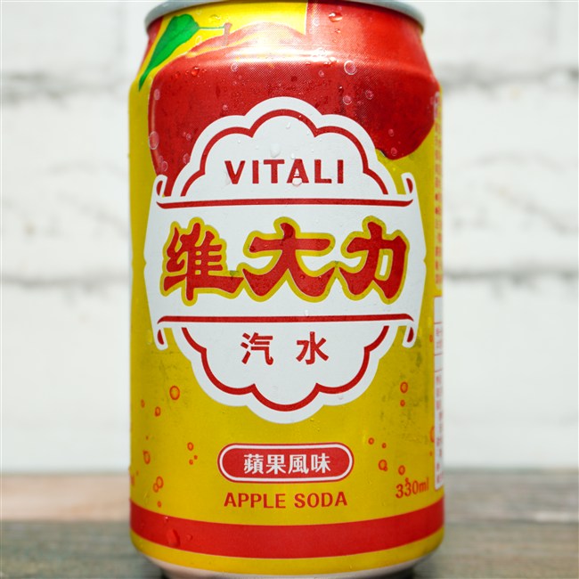 維大力 汽水 蘋果風味 APPLE SODA の特徴に関する画像(写真)1
