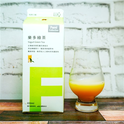 Fami Collection 樂多綠茶(Yogurt Green Tea) の画像(写真)1