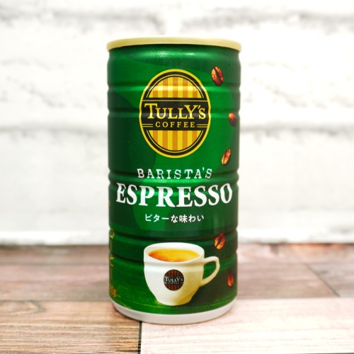 「TULLY'S COFFEE BARISTA'S ESPRESSO」を正面からみた画像