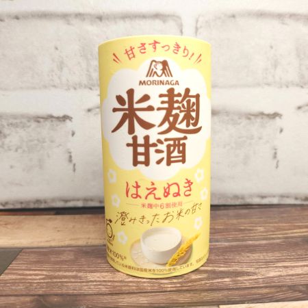 「森永のやさしい米麹甘酒」の特徴に関する画像
