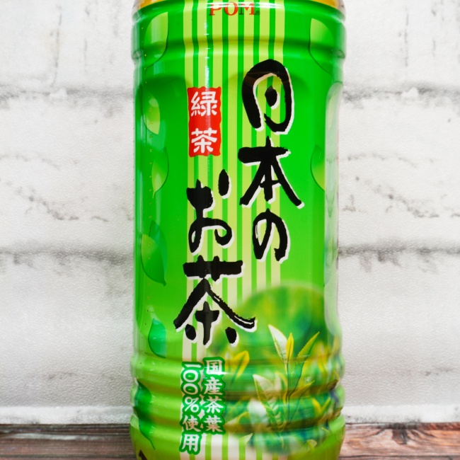「えひめ飲料 POM 日本のお茶」の特徴に関する画像(写真)