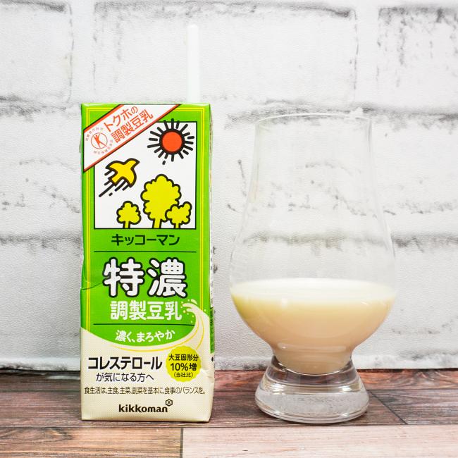 「キッコーマン 豆乳飲料 特濃調整豆乳」の味や見た目の画像(写真)1
