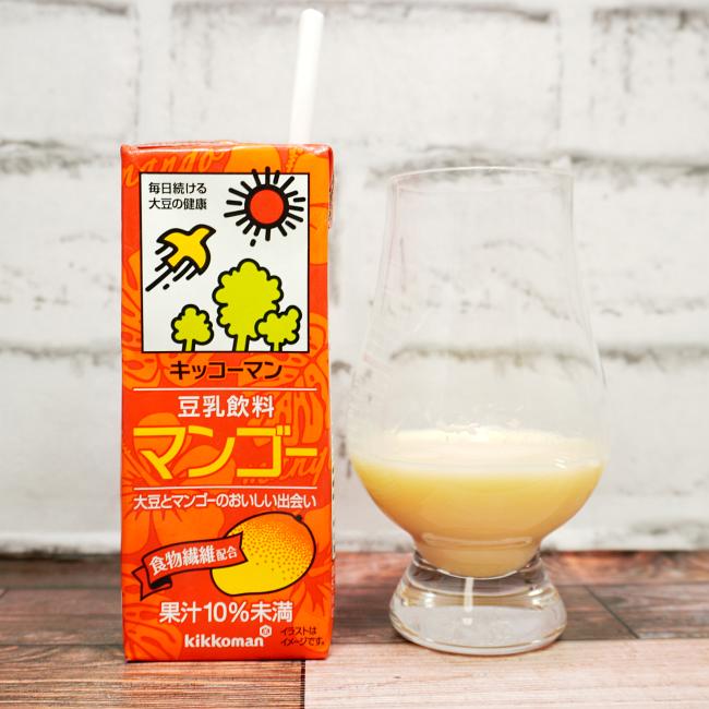 「キッコーマン 豆乳飲料 マンゴー」の味や見た目の画像(写真)1