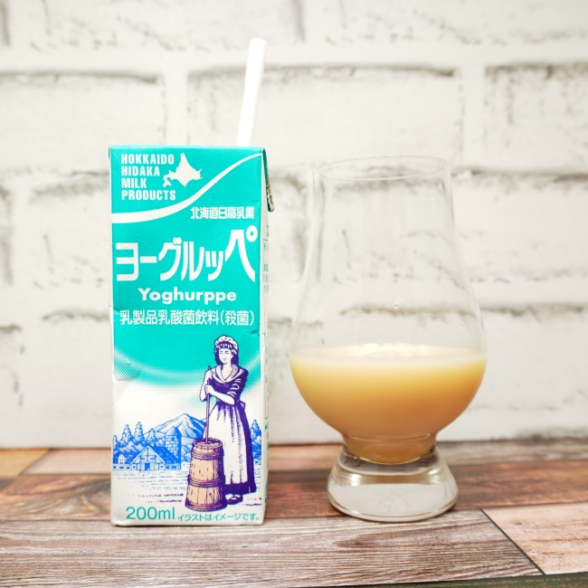 「北海道日高乳業 ヨーグルッペ」の味や見た目の画像(写真)1