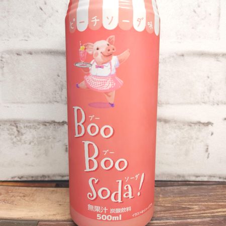 「Boo Boo Soda!(ブーブーソーダ) ピーチソーダ味」の特徴に関する画像