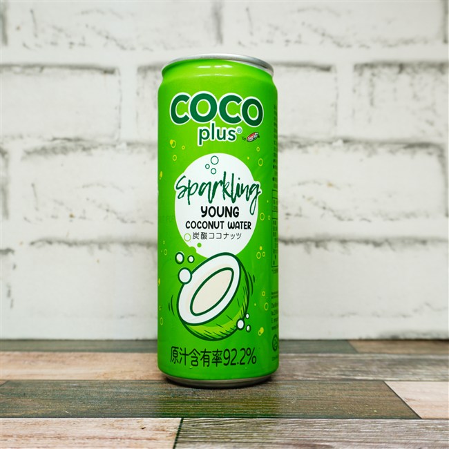 COCO plus Sparkling YOUNG COCONUT WATER の画像(写真)2