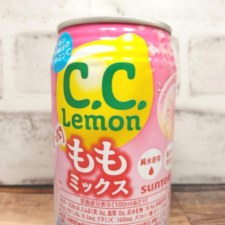 「C.C.レモン 豊潤ももミックス」の特徴に関する画像