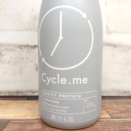 「Cycle.me フルーティプロテイン レモネード」の特徴に関する画像