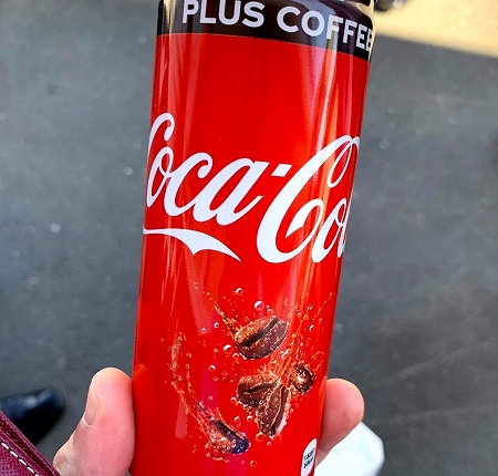 「コカ・コーラプラスカフェイン」の画像