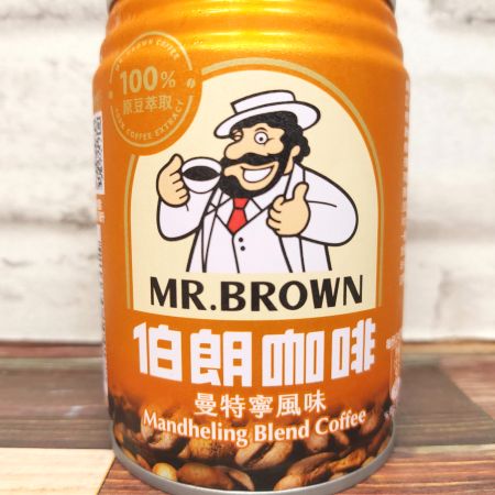 「Mr.ブラウン 曼特寧風味(Mandheling Blend Coffee)」の特徴に関する画像