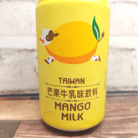 「TAIWAN 芒果牛乳味飲料(MANGO MILK)」の特徴に関する画像