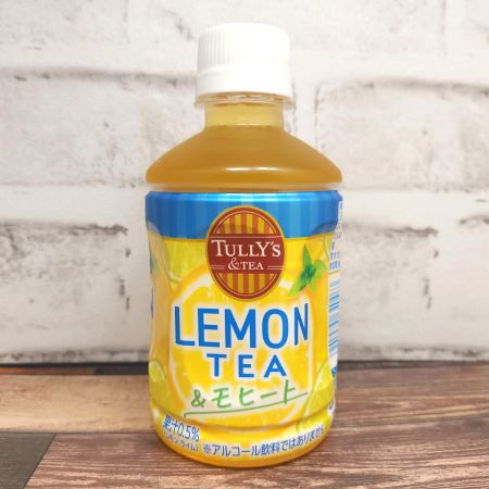  「TULLY'S &TEA LEMON TEA ＆モヒート」を正面からみた画像